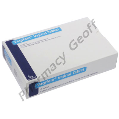 Vagifem (Estradiol) - 25mcg (15 Vaginal Tablets)(Turkey)