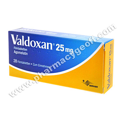 Valdoxan (Agomelatine) - 25mg (28 Tablets) 