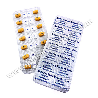 Valdoxan (Agomelatine) - 25mg (28 Tablets) 