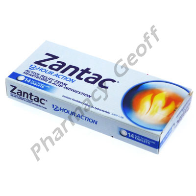 Zantac (Ranitidine Hydrochloride) - 150mg (14 Tablets) 