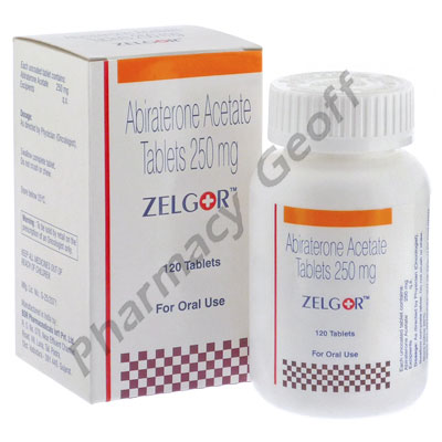 Zelgor (Abiraterone) - 250mg (120 Tablets)