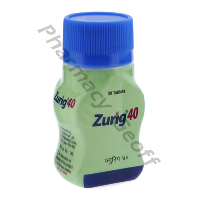 Zurig 40 (Febuxostat) - 40mg (30 Tablets) 