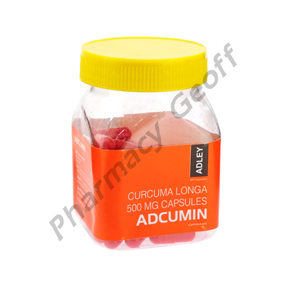 Adcumin (Curcuma Longa) - 500mg (60 Capsules)