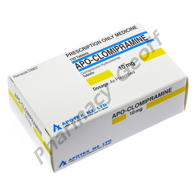 Apo-Clomipramine (Clomipramine Hydrochloride) - 10mg (100 Tablets)