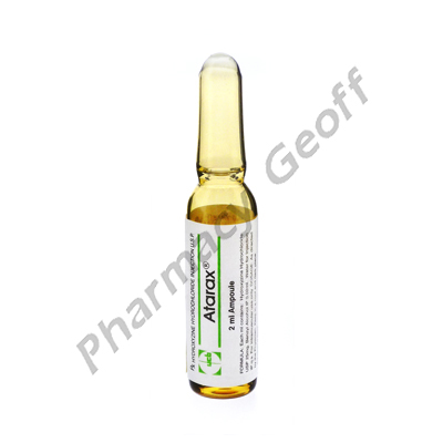 Hydroxyzine Injection (Atarax Injection) - 25mg (2mL)