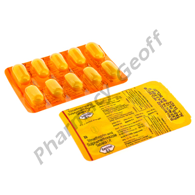 Bactrim DS (Trimethoprim/Sulfamethoxazole) - 160mg/800mg (10 Tablet)