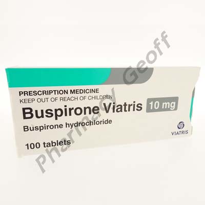 Buspirone Viatris (Buspirone Hydrochloride) - 10mg (100 Tablets)