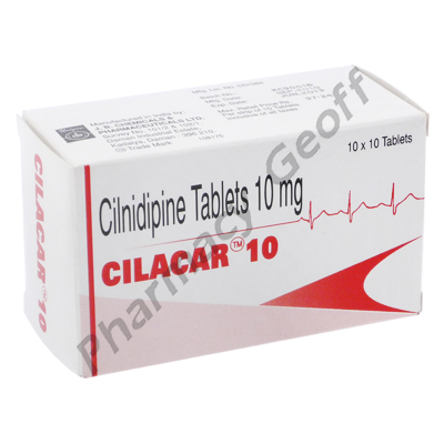 Cilacar 10 (Cilnidipine) - 10mg (10 Tablets)