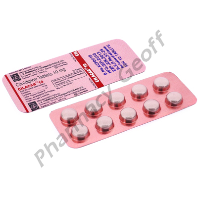 Cilacar 10 (Cilnidipine) - 10mg (10 Tablets)