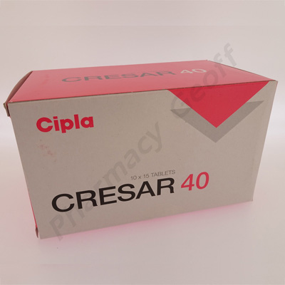 Cresar 40 (Telmisartan) - 40mg (10 x 15 Tablets)