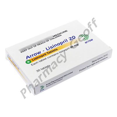 Arrow-Lisinopril (Lisinopril) - 20mg (30 Tablets)