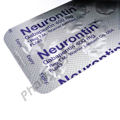 Neurontin (Gabapentin) - 400mg (100 Capsules)