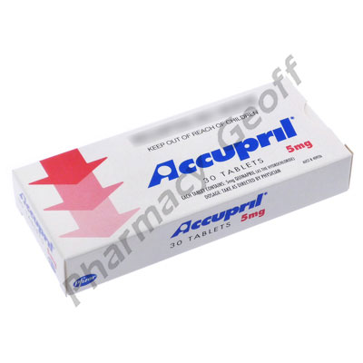 Accupril 5mg tablets