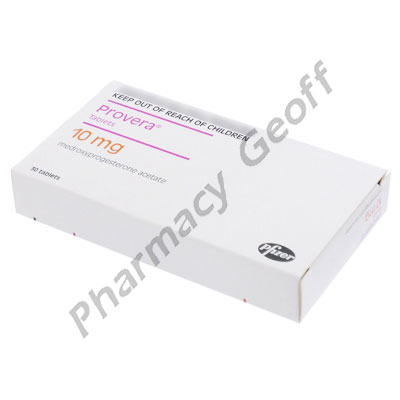 Provera (Medroxyprogesterone Acetate) - 10mg (30 Tablets)