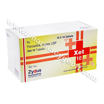Xet (Paroxetine) - 10mg (10 Tablets)