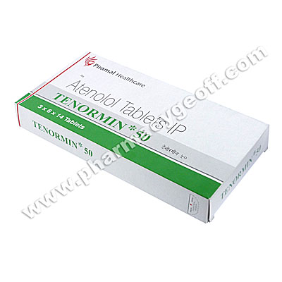 Tenormin (Atenolol) - 50mg (14 Tablets)