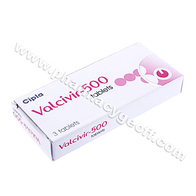 Valcivir (Valacyclovir) - 500mg (3 Tablets)