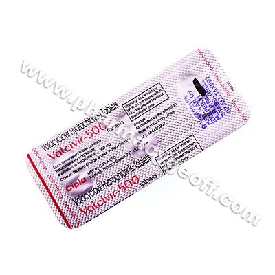 Valcivir (Valacyclovir) - 500mg (3 Tablets)