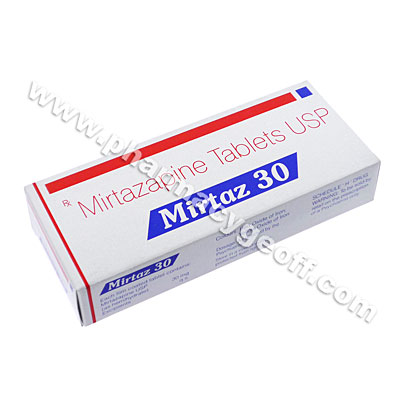 Mirtaz (Mirtazapine) - 30mg (10 Tablets)