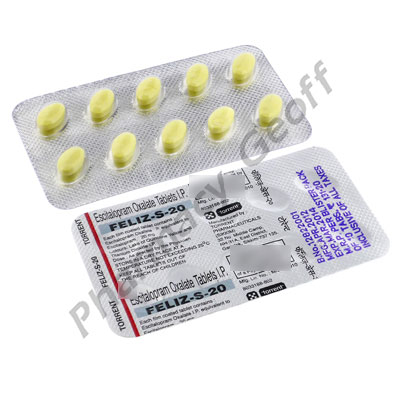 Feliz S (Escitalopram Oxalate) - 20mg (10 Tablets)