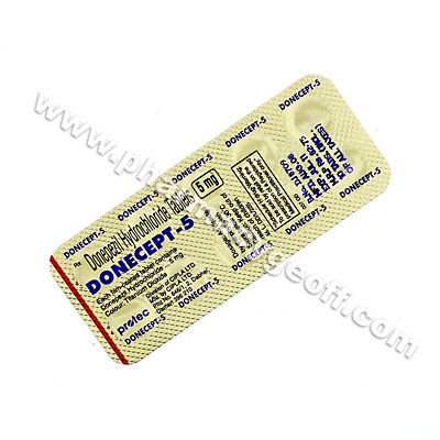 Donecept (Donepezil Hydrochloride) - 5mg (10 Tablets)