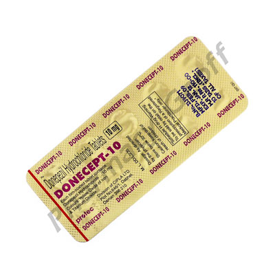 Donecept (Donepezil Hydrochloride) - 10mg (10 Tablets)