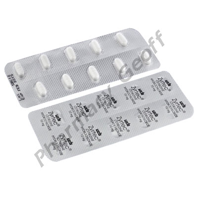 Zyrtec (Cetirizine) - 10mg (30 Tablets)