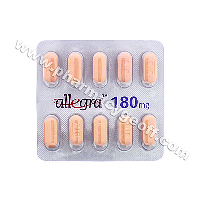 Allegra (Fexofenadine HCL) - 180mg (10 Tablets)