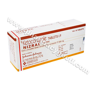 Nizral (Ketoconazole) - 200mg (10 Tablets)