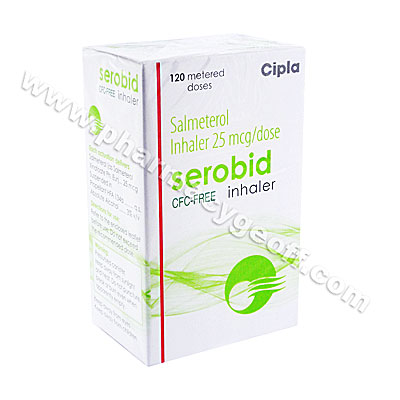 Serobid Inhaler (Salmeterol Xinafoate) - 25mcg (120 Doses)