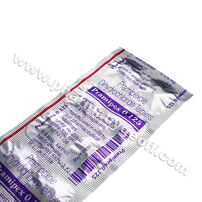 Pramipex (Pramipexole Dihydrochloride) - 0.125mg (10 Tablets)