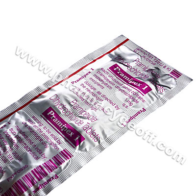 Pramipex (Pramipexole Dihydrochloride) - 1mg (10 Tablets)