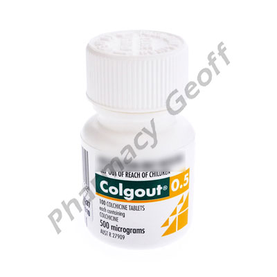 Colgout (Colchicine) - 500mcg (100 Tablets)
