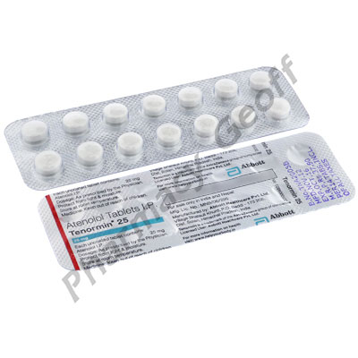 Tenormin (Atenolol) - 25mg (14 Tablets)