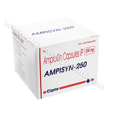 Ampisyn (Ampicillin) - 250mg (10 Capsules)