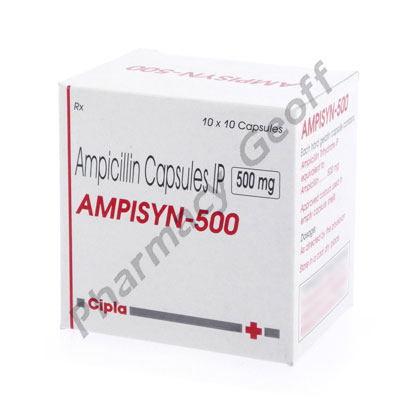 Ampisyn (Ampicillin) - 500mg (10 Capsules)