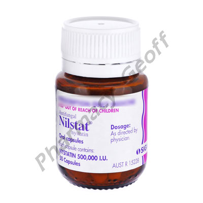 Nilstat (Nystatin) - 500,00 I.U. (50 Capsules)