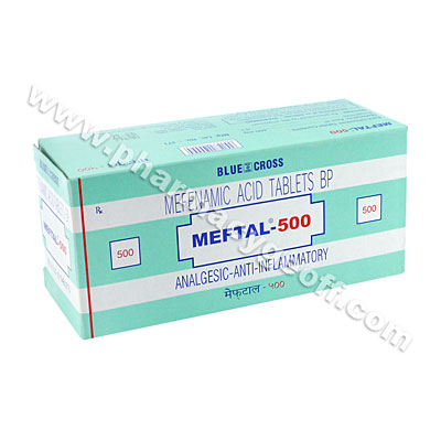 Meftal (Mefenamic Acid) - 500mg (10 Tablets)