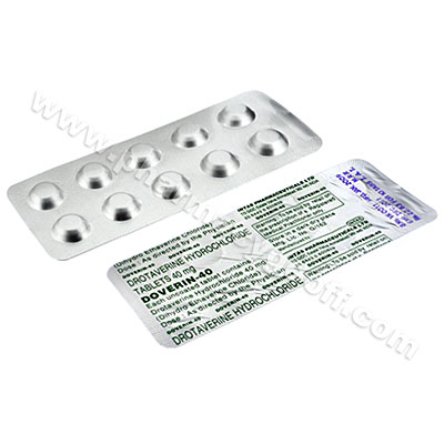 Doverin (Drotaverine Hydrochloride) - 40mg (10 Tablets)