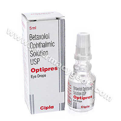 Optipress S  (Betaxolol) 0.5% W/V 5ml