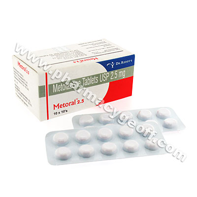 Metoral (Metolazone) 2.5mg 10s