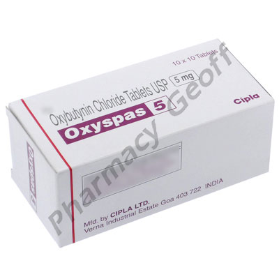 Oxyspas (Oxybutynin) 5mg 10s