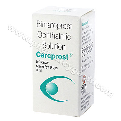 Careprost (Bimatoprost ophthalmic) - 0.03% (3ml)