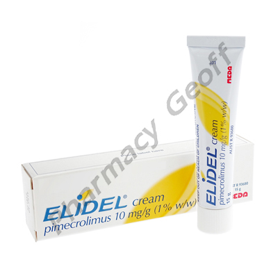 Elidel Cream (Pimecrolimus) - 1% (15g Tube)