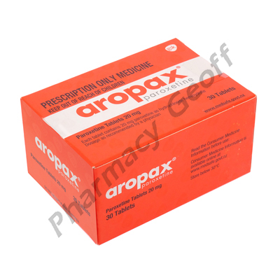 Aropax (Paroxetine) - 20mg (30 Tablets)