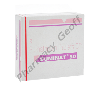 Suminat (Sumatriptan Succinate) - 50mg (1 Tablet)