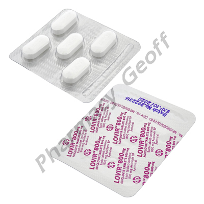 Lovir (Acyclovir) - 800mg (35 Tablets) 