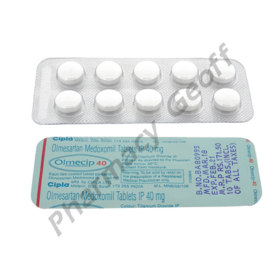 Olmecip (Olmesartan Medoxomil) - 40mg (10 Tablets)