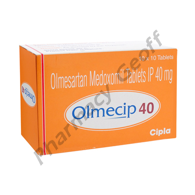 Olmecip (Olmesartan Medoxomil) - 40mg (10 Tablets)