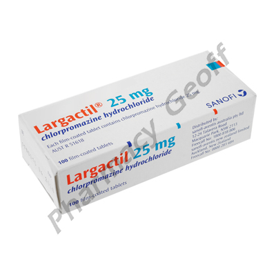 Largactil (Chlorpromazine Hydrochloride) - 25mg (100 Tablets)
